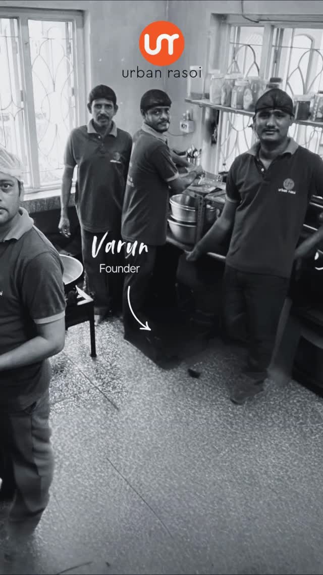 Fresh preparation in the Urban Rasoi kitchen